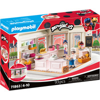 PLAYMOBIL 71863 Miraculous: Französische Bäckerei, Konstruktionsspielzeug 