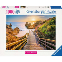 Ravensburger Puzzle Beautiful Walkways - Holztreppe zum Praio do Camillo 1000 Teile