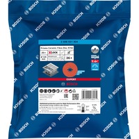 Bosch Professional X-LOCK Expert R782 Prisma Ceramic Fiberschleifscheibe, Ø 125mm, K36 25 Stück, Bohrung 22,23mm