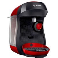 Bosch Tassimo Happy TAS1003, Kapselmaschine schwarz/rot