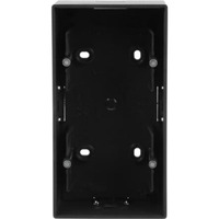 Busch-Jaeger Aufputzgehäuse 2-fach zur Aufnahme von Einsätzen und Abdeckrahmen schwarz, Retail