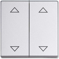 Busch-Jaeger Wippe Jalousietaster aluminium, Retail