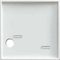 Busch-Jaeger Zentralscheibe als Abdeckung für Zugtaster weiß, Retail