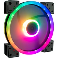 Inter-Tech Argus RS-141 RGB 140x140x25, Gehäuselüfter schwarz