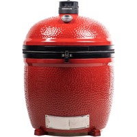 Kamado Joe Big Joe III, freistehend, Holzkohlegrill rot/schwarz, Ø 61cm