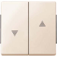 Merten Wippe für Rollladen-Wippschalter und Wipptaster Einsatz weiß, Retail