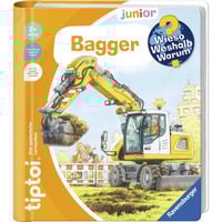 Ravensburger tiptoi Wieso? Weshalb? Warum? Bagger, Lernbuch 