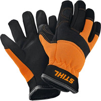 STIHL Arbeitshandschuhe für Kinder schwarz/orange, Größe S/4
