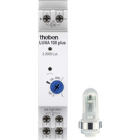 Theben Analoger Dämmerungsschalter LUNA 108 plus AL 1 Kanal, inkl. Lichtsensor