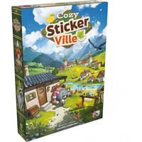 Asmodee Cozy Stickerville, Brettspiel 