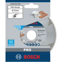 Bosch PRO Marble Diamanttrennscheibe, Ø 115mm Bohrung 22,23mm