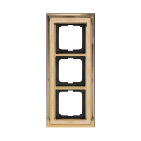 Busch-Jaeger Rahmen dreifach 1723-836 ms/pol Dekor elf/ws weiß, Retail