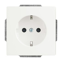 Busch-Jaeger Schutzkontakt Steckdosen Einsatz 2300 EUCB-884 weiß, Retail