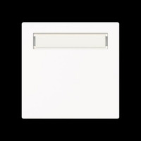 Busch-Jaeger Wippe mit Beschriftungsfeld weiß, Retail