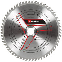 EINHELL Kreissägeblatt HM, Ø 254 x 30mm, 3,2mm, 60Z für Zug-Kapp- & Gehrungssägen, Tischkreissägen