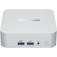 GEEKOM A6, Mini-PC silber, Windows 11 Pro