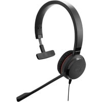Jabra Evolve 30 II, Headset schwarz, UC, 3,5 mm Klinkenstecker, USB C und USB A, Mono