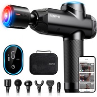 Renpho Power+ Thermacool Massage Gun, Massagegerät schwarz