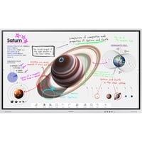 SAMSUNG Flip Pro WM75B, Public Display hellgrau, UltraHD/4K, Multitouch, USB-C