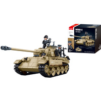 Sluban ModelBricks Panzerkampfwagen V Panther Ausführung G, Konstruktionsspielzeug 
