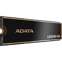 ADATA LEGEND 960 2 TB, SSD dunkelgrau/gold, PCIe 4.0 x4, NVMe 1.4, M.2 2280