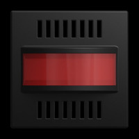 Busch-Jaeger Zentralscheibe 1573 C-915, Zentralplatte schwarz, Retail