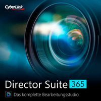 CyberLink Director Suite 365, Grafik, Multimedia-Software 1 Lizenz, 1 Jahr