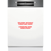 Bosch SMI4EAS28E Serie 4 , Spülmaschine edelstahl (gebürstet), 60 cm, Home Connect