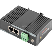 Digitus Industrieller G Ethernet PoE+ Injektor 60 W, PoE-Injektor grau