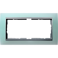 Gira Abdeckrahmen zweifach opak Event grün, Retail