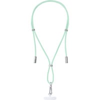 Intenso Handykette und Lade-/Datenkabel Cell Phone Charging Lanyard hellgrün, 1,65 Meter, USB-C, PD3.0 / QC4.0, Nylon