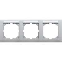 Merten Rahmen dreifach aluminium, Retail