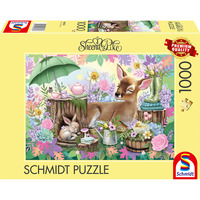 Schmidt Spiele Sheena Pike: Frühlingstraum, Puzzle 1000 Teile