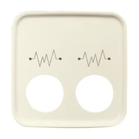 0 Zentralscheibe 2548-021 G-212, Abdeckung weiß, Retail