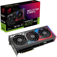 ASUS GeForce RTX 4070 Ti SUPER ROG STRIX OC, Grafikkarte DLSS 3, 3x DisplayPort, 1x HDMI 2.1a