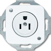 Busch-Jaeger Steckdose Reflex Schutzkontakt 15 Ampere weiß, Retail