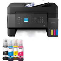 Epson EcoTank ET-4900, Multifunktionsdrucker schwarz, USB, LAN, WLAN, Scan, Kopie, Fax