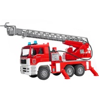bruder 02771 MAN TGA Feuerwehr mit Drehleiter, Modellfahrzeug rot/weiß
