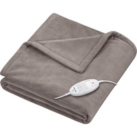 Beurer Wärmezudecke HD 75 Cosy , Heizdecke grau, 130 x 180 cm