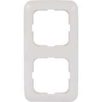 Busch-Jaeger Rahmen zwei-fach, Designlinie Reflex SI, Unterputzmontage, Kunststoff, glänzend weiß (glänzend), Retail