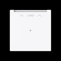 Busch-Jaeger Zentralscheibe Cardschalter 1792 U-44G, Taster weiß, Retail