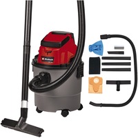EINHELL Akku-Nass-/Trockensauger TC-VC 18/15 Li-Solo grau/rot, ohne Akku und Ladegerät