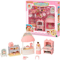 EPOCH Traumwiesen Sylvanian Families - Dorfkonditorei Set für Starter Haus, Konstruktionsspielzeug 