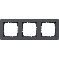 Gira Abdeckrahmen dreifach, Abdeckung anthrazit, Retail