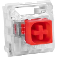 Sharkoon Kailh Box Red Switch-Set, Tastenschalter rot/transparent, 35 Stück