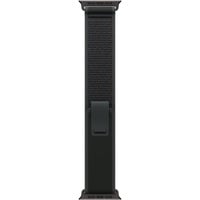 Apple 49 mm Trail Loop, Uhrenarmband schwarz, Größe M/L
