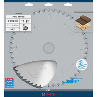 Bosch Professional PRO Wood cordless Kreissägeblatt, Ø 305mm, 96Z Bohrung 30mm, für Akku-Kappsägen