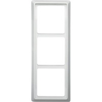 Busch-Jaeger Rahmen drei fach 2103-34 weiß, Retail