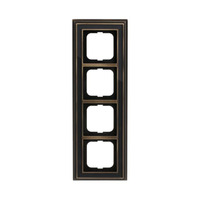 Busch-Jaeger Rahmen vierfach anthrazit, Retail