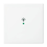 Busch-Jaeger Wippe auf weißer Oberfläche weiß, Retail